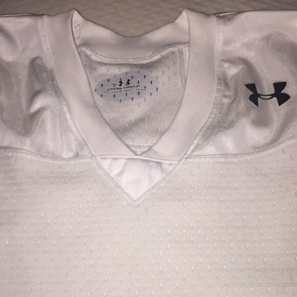 COPY - Under Armour Youth Small white jersey - Picture 1 of 7